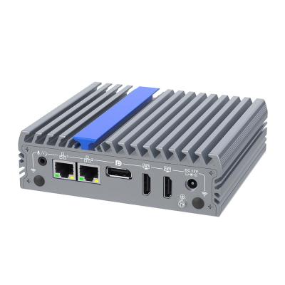 Compacto 2 Ethernet Mini Pc J3710 Quad Core Processador 6 USB Triple display