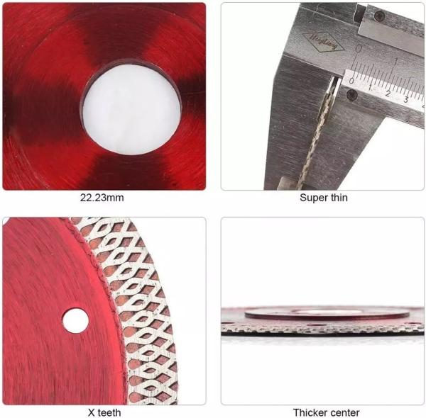 7 Inch Diamond Tile Saw Blade Porcelain Dry Ceramic Cutting
