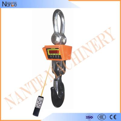 56mm LED Display Crane Hook 10ton - 50ton , Digital Calibration