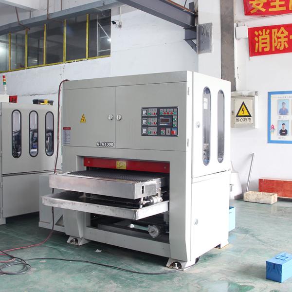 Machine de meulage automatique de la ceinture de 1000 mm pour le polissage des métaux