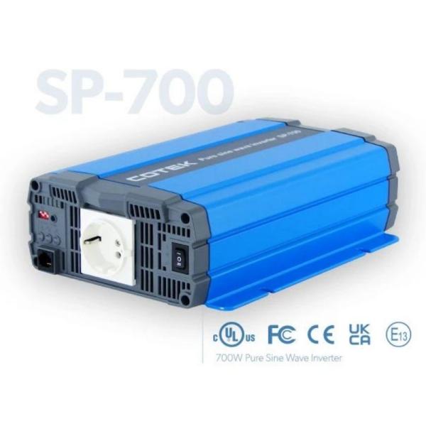 Инвертор мощности Cotek 700 Вт Чистый инвертор синусовой волны SP серии SP-700