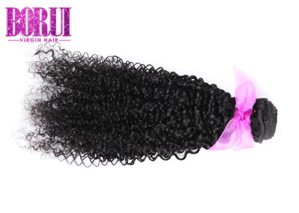 A cutícula alinhou encaracolado perverso da categoria malaia do cabelo humano 12A nenhum derramamento de nenhum emaranhado