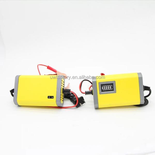Full Intelligent Repair Storage Lead Acid 12V/1.25A Car Battery Charger for Motorbike Private Mold Intelligent