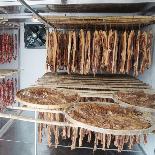 600 To 1000KG Sausage Shrimp Meat Drying Machine Wearproof 26KW