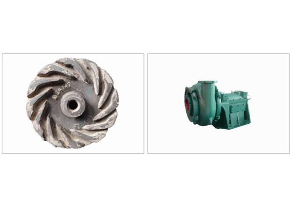1 - 18 Inch Outlet Dredge Pump Parts Hard Metal Impeller Front Cover