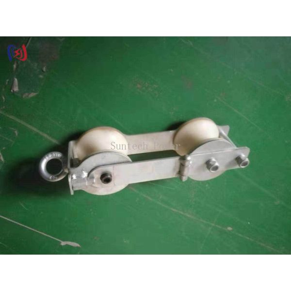 2KN Double Sheave Block: OPGW & Overhead Grounding Wire Exchanging Roller