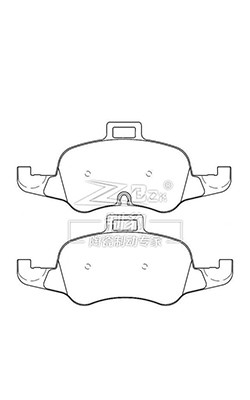 Audi A4L Audi Замена тормозных блоков D1876, 8S0698151 Передние керамические блоки