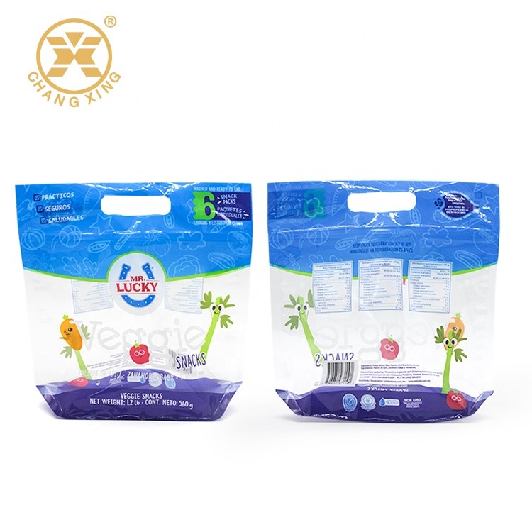 Recycle Anti Fog Fresh Vegetables Packaging Plastic Bag Custom Printed Logo Vegetable Fruit Packaging Pouch Bag With Zipper