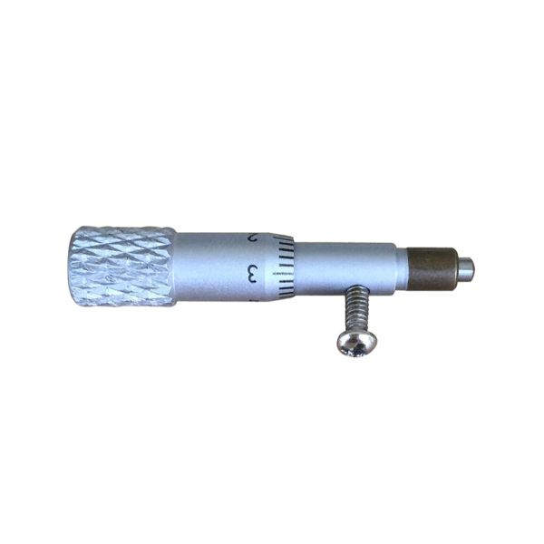 Measurement 0-0.2 Inch Micrometer Head Featuring Flat Measuring Face 0.001 Inch Graduation and ±0.0002 Inch Accuracy Precision Tool