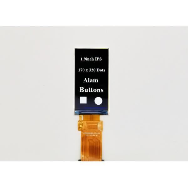 1.9 pulgadas Tipo de barra TFT 170x320(V) puntos 30 pines Interfaz MCU 500cd/M2 módulo de visualización TFT