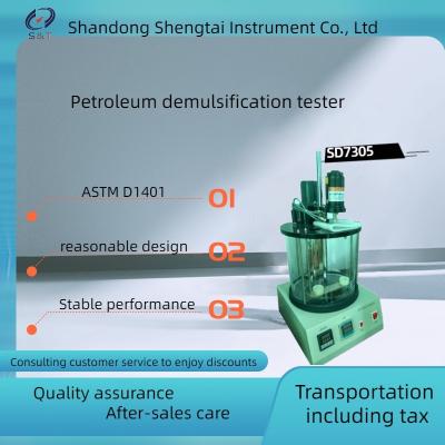 Os óleos de petróleo de ASTM D1401 e as características sintéticas de Demulsibility dos líquidos molham o verificador SD7305 do Separability