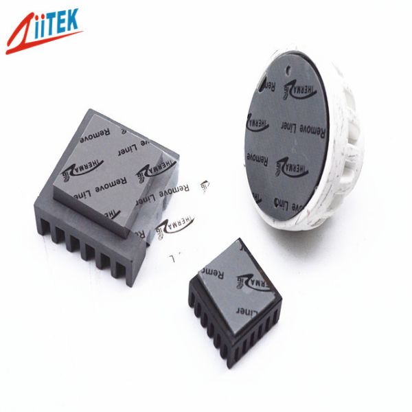 CPU Thermal Pad Silicone Thermal Interface Material 5.0W/mK RoHS Compliant For Cooling Of Portable Electronics