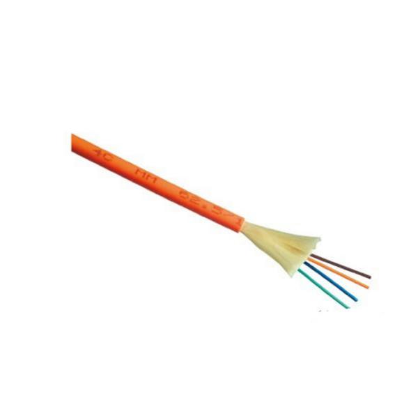 Желтый цвет/оранжевый микро- кабель оптического волокна, анти- кабель волокна одиночного режима кручения