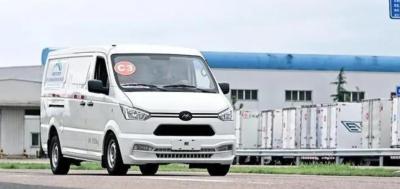 Portas da porta 5 de Van Truck With Side Sliding da carga de 260KM EV 2 assentos