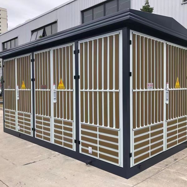 10KV 35KV Outdoor Rain Protection Box Type Substation 500kva 630kva 800kva 1250kva