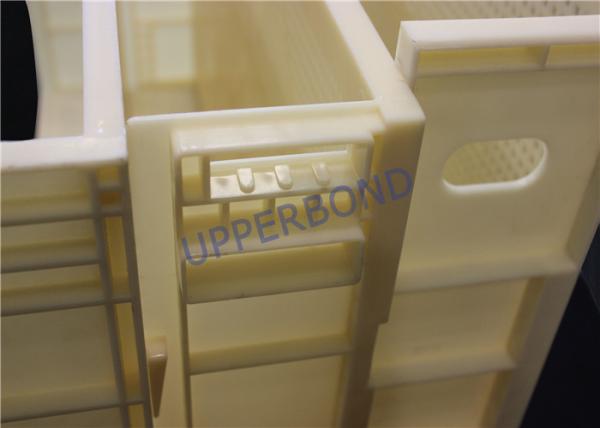 Wear Proof Yellow Cig Loading Tray Safely For Cigarette Packing Machine
