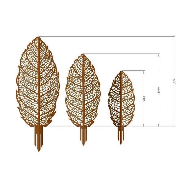 Orb Shape Corten Steel Garden Sculpture Artwork Three Dimensional