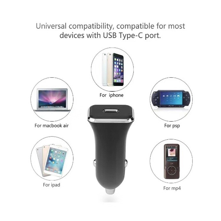 18W компакт размера переходника переходника автомобиля сотового телефона USB c тонкий