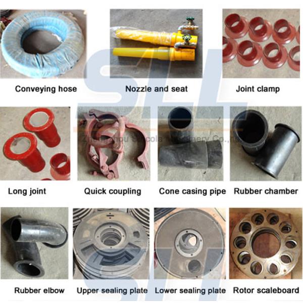 Shotcrete machine wear resistance rubber air pipe for concrete spraying
