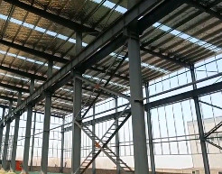Prefabricated Warehouse Tubular Steel Roof Truss 300*300mm Medium Duty SGS