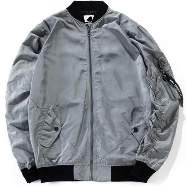 Fashion Mens Plus Size Bomber Jacket , Varsity Style High School Bomber Jacket