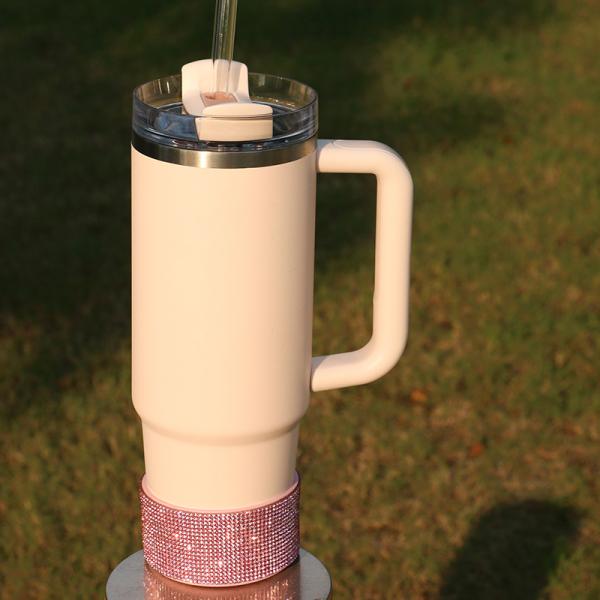 Оптовая чашка Glitter Силиконовый сапог для 20-40 унций Бутылочная крышка Нижняя крышка рукава Защитный ботинок с печатью