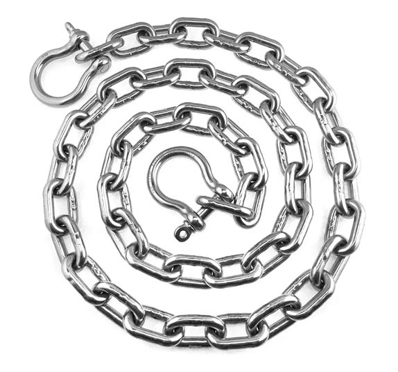 316 Stainless Steel Marine Anchor Chain with Electric Resistance Welding and Heat Resistant for Boats