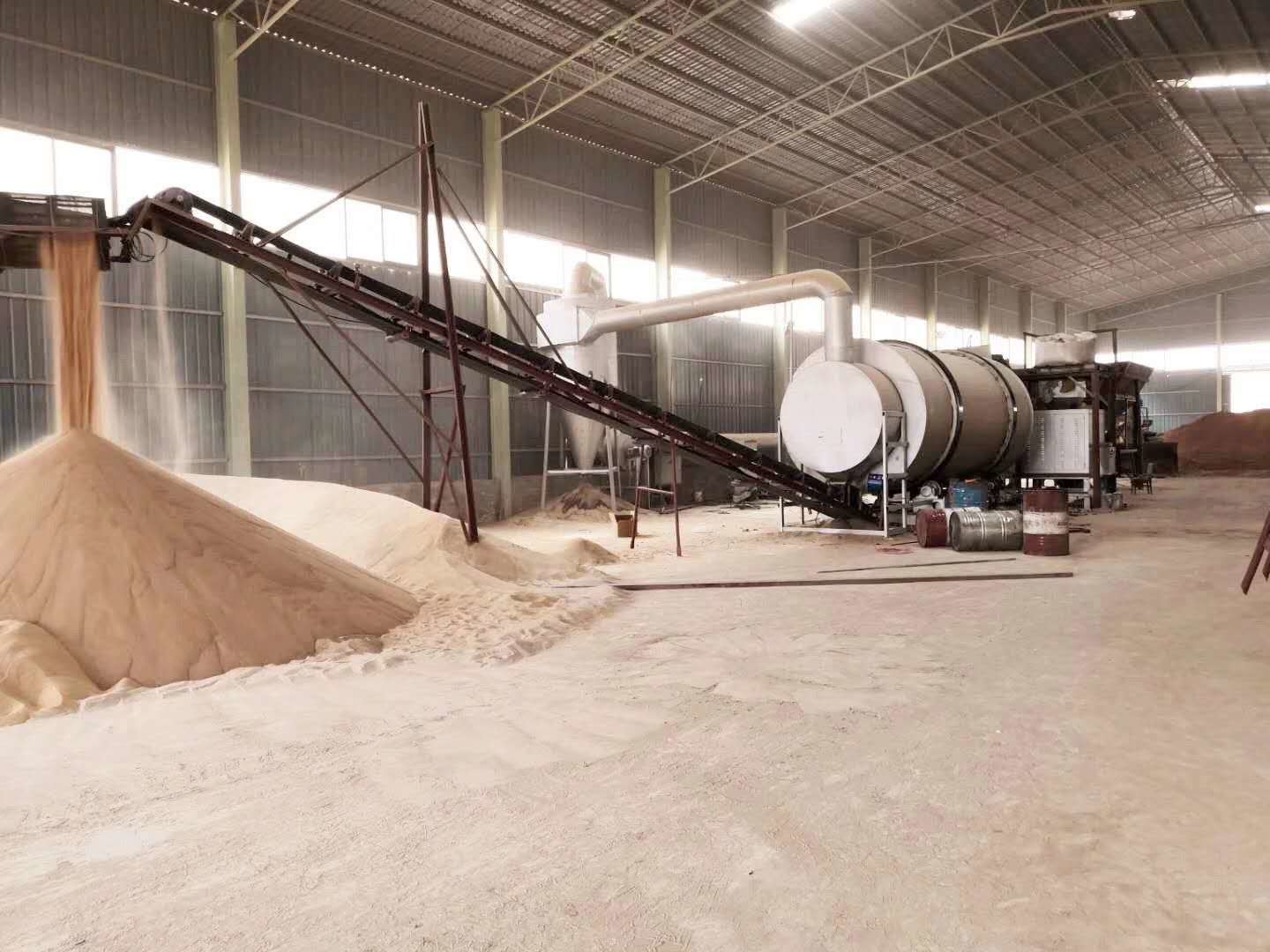 Печь засыхания сушильщика песка 10 T/H роторная с системой деревянной жары роторной суша