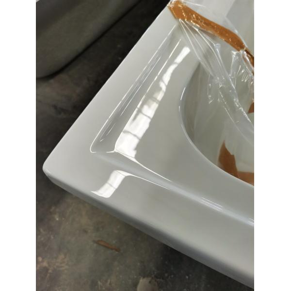 South Asia Market Rectangle Hand Control Bathtub with Built-in Handles
