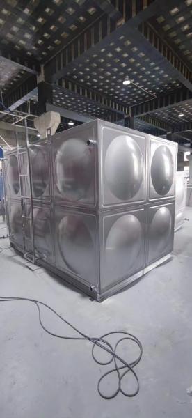 Customized big size stainless steel 10000 liter water tank sectional water tank water storage tank