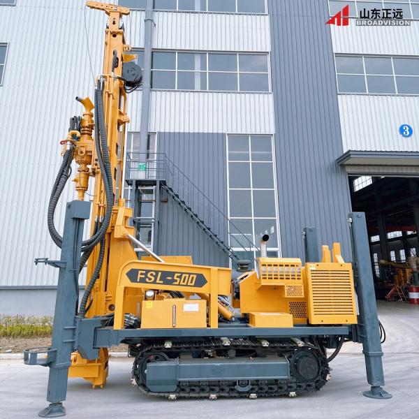 FSL 400 Top Hammer RC Drill Rig Full Hydraulic For 400m Drilling Depth