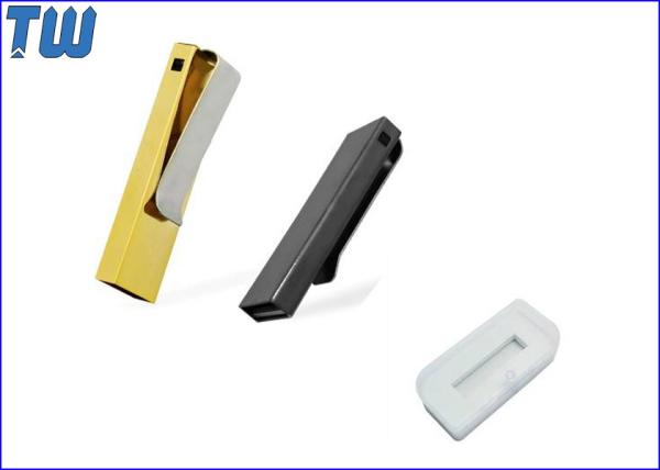 Fashion Tie Clip 16GB 32GB Usb Flash Memory for Company Promotion Gifts