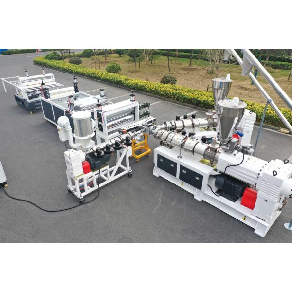 Highly Intergrated Control PVC ASA Composite Plastic Roofing Sheet Making Machine