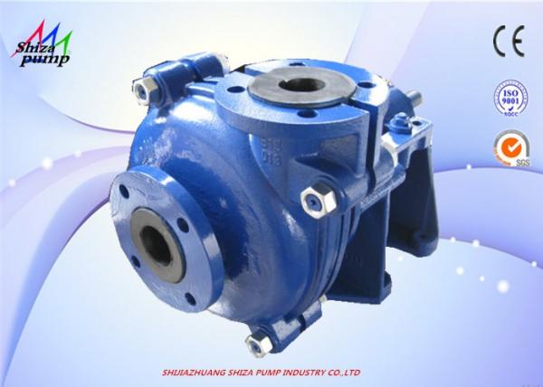 Centrifugal Rubber Lined Pumps Horizontal Impeller For Mineral Processing