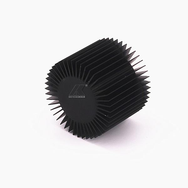Made In China High Quality  Anodized Sun Flower 6063-T5 Aluminum Heatsink