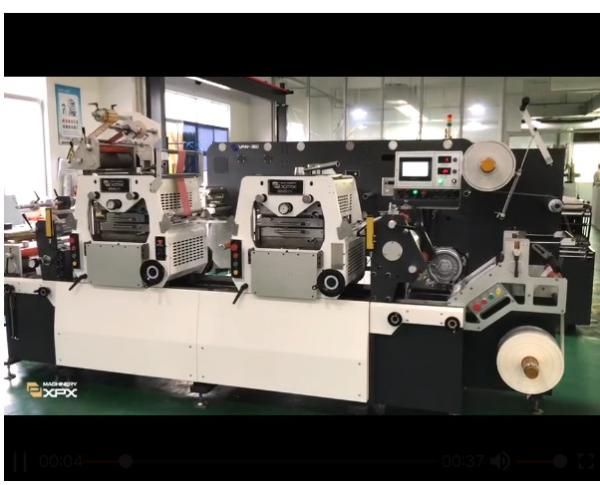 Indústria Segura Etiqueta em branco Máquina de corte a óleo de alta precisão
