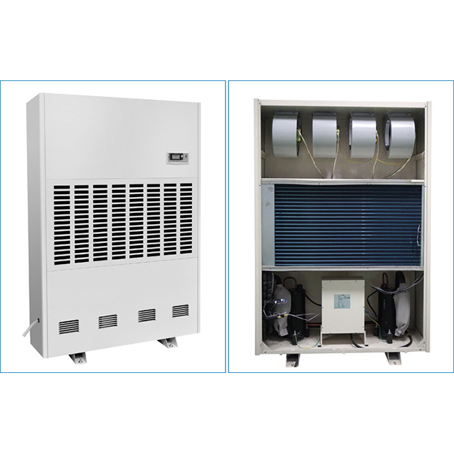 168L-480L Best Quality Hotels Hose Drainage Air Greenhouse Commercial Portable Industrial Dehumidifier
