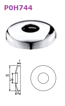 Plastic Adapter Covers ODM Toilet Hand Faucet Replacement Parts