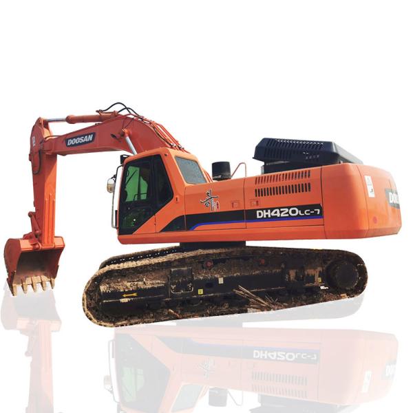 Used Doosan DH420 excavator 220KW Rated Power 42 Ton Weight 1.5m3 Bucket