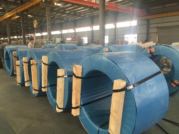 0.5”（1/2）PC Steel Wire Strand Grade 270/1860MPA 2.5-3.2 Tons / Coil Packing