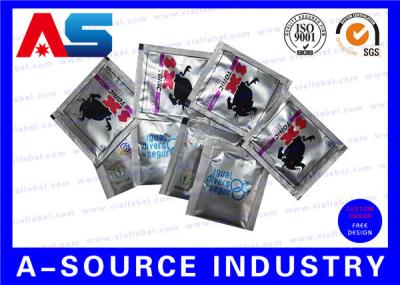 Condom sexuel masculin Package 11C Foil d'aluminium Sac étancheur sous vide ISO9001 Sacs en feuille d'aluminium étanche à la chaleur approuvés