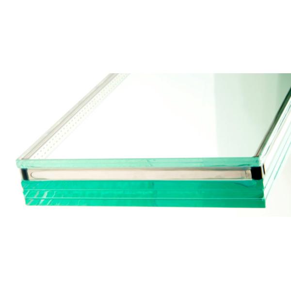 Purple 10mm Green House Laminated Glass Uv Protection , Sound Insulated