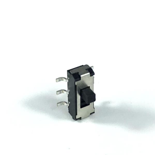 Переключатель скольжения, 2T2D SMD согнул переключатель 6 штырей сползая, вертикальный бортовой переключатель тактичности нажима, переключатель microToggle прерывателя включеный-выключеный