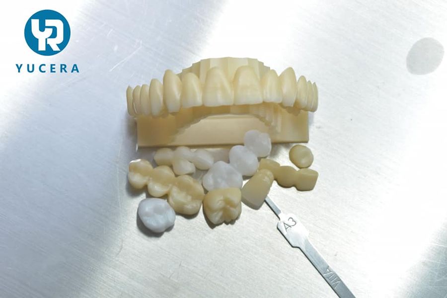 16 крася крася жидкостных зубоврачебных блоков Zirconia для зуба кулачка Cad