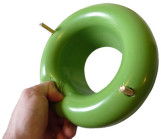 Wax Toilet Gasket Polyurethane Foam Molding Toilet Gasket / Seals / Ring