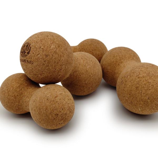 Sustainable  Eco Yoga Ball Massage Stress Release Non Toxic Cork Yoga Ball