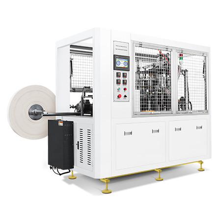 High Speed Disposable Paper Cup Machine Automatic 85pcs / Min 140 Gsm