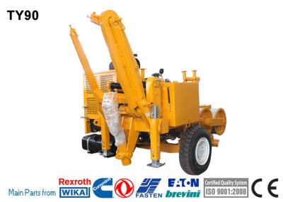 Ligne aérienne outils de câblage hydraulique avec moteur Cummins
