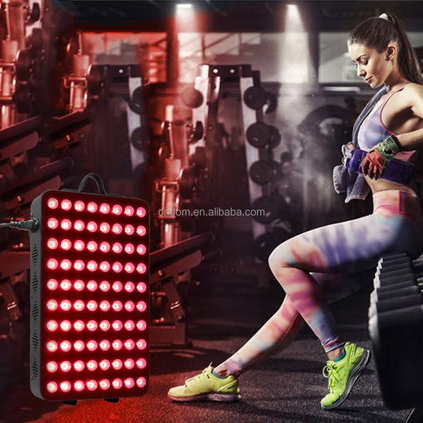 Actual Power 115W 660 850nm 1 1 Anti Aging Red Light Therapy Panel with 80 Lamp Beads