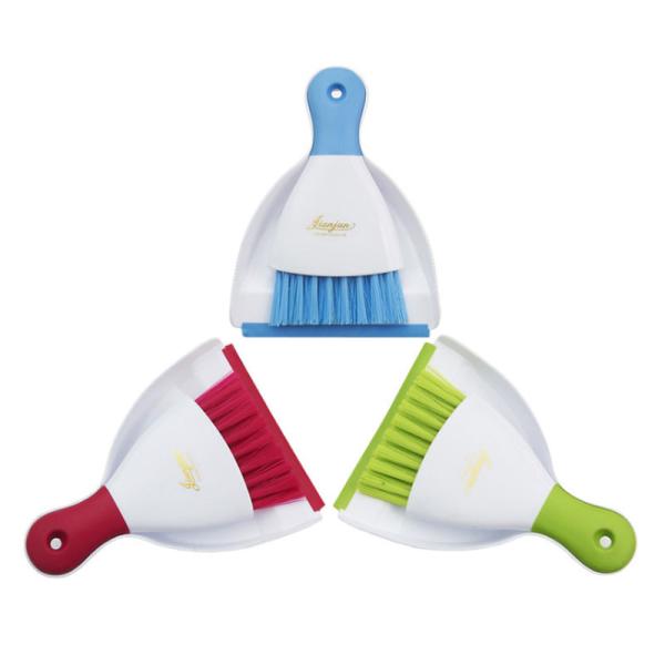 Childrens Plastic Mini Brush And Dustpan Set For Floor Sofa Desk Keyboard And Car